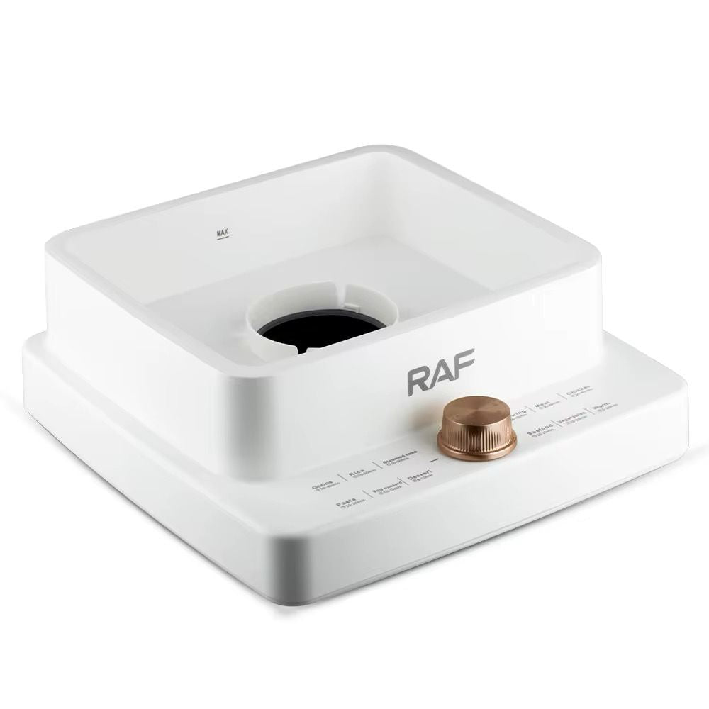 Aparat Electric Pentru Gatit cu Aburi RAF - 12L, 3 Nivele, 1200W, Gatire Lenta si Uniforma, R 5238