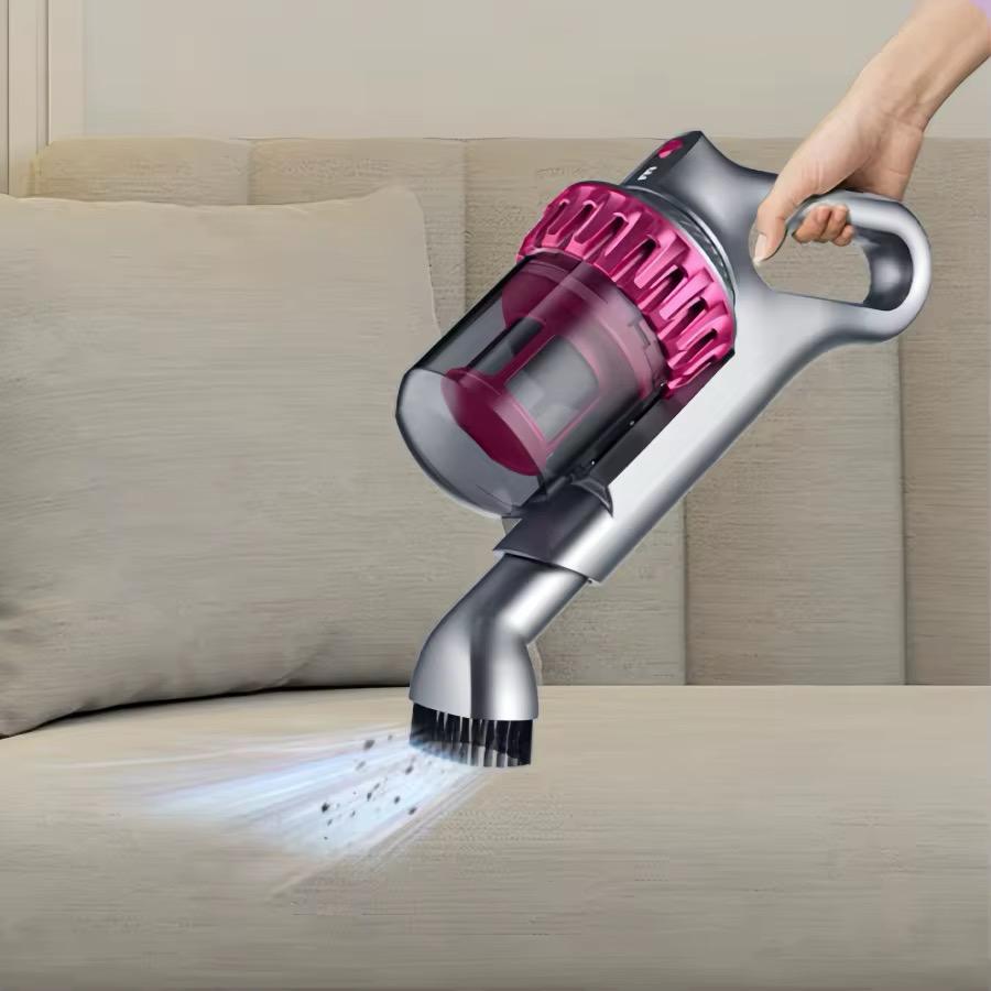 Aspirator Multifunctional Fara Fir 4 in 1 - Indepartare Acarieni, Curatare Saltele, Tapiterie Masina, Wireless, Usor de Folosit