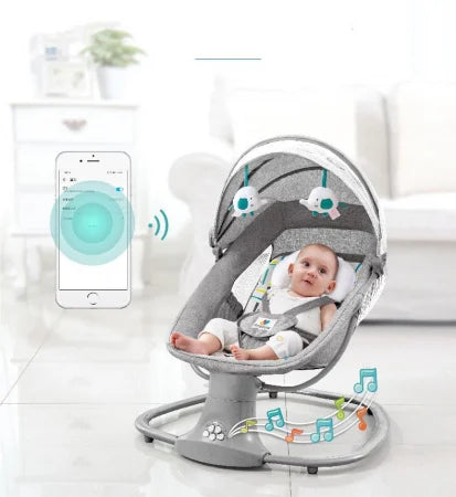 balansoar leagan electric copii bebelusi