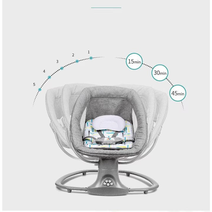 balansoar leagan electric copii bebelusi