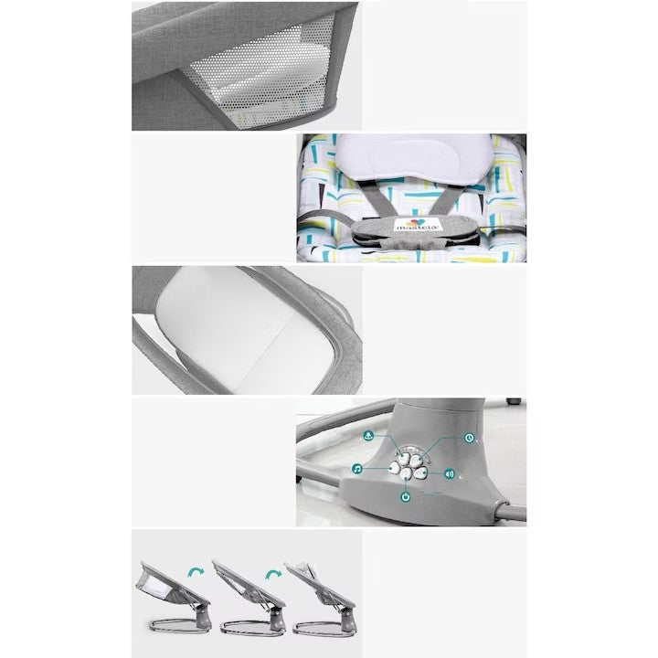 balansoar leagan electric copii bebelusi