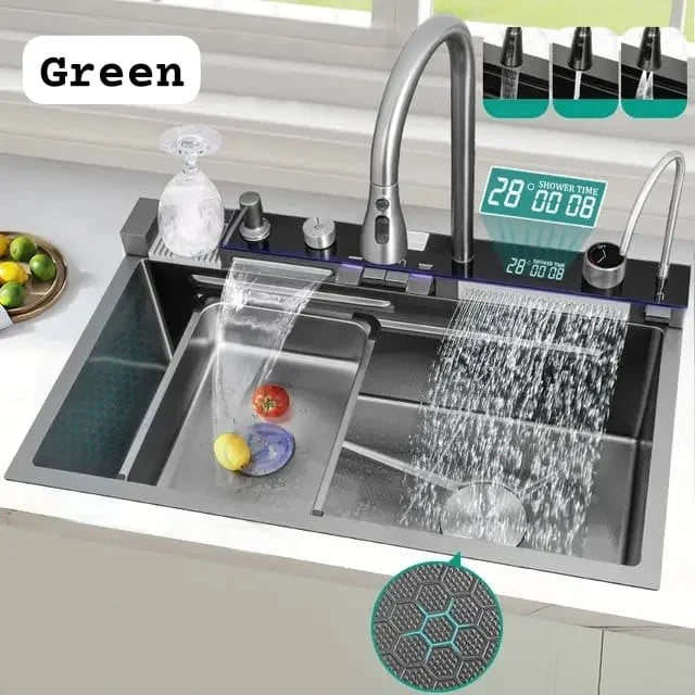 chiuveta bucatarie multifunctionala led digitala