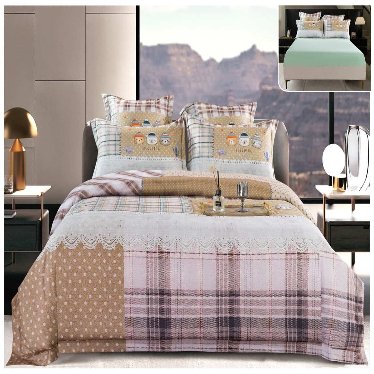 Lenjerie Pat Satin Gros 