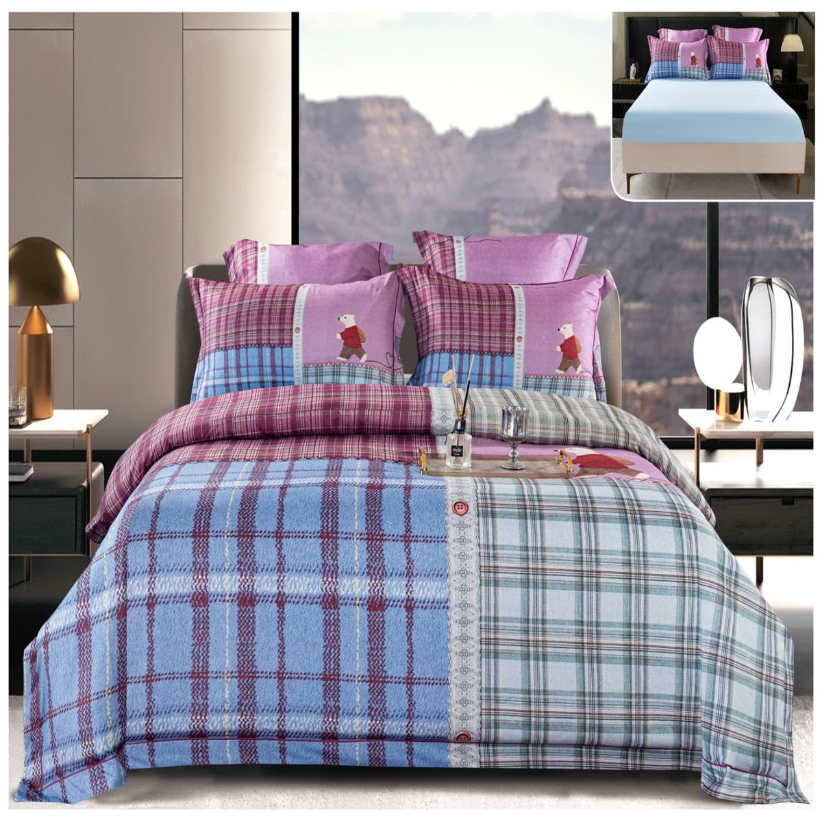 Lenjerie Pat Satin Gros