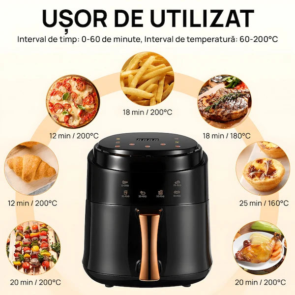 air fryer friteuza cu aer cald