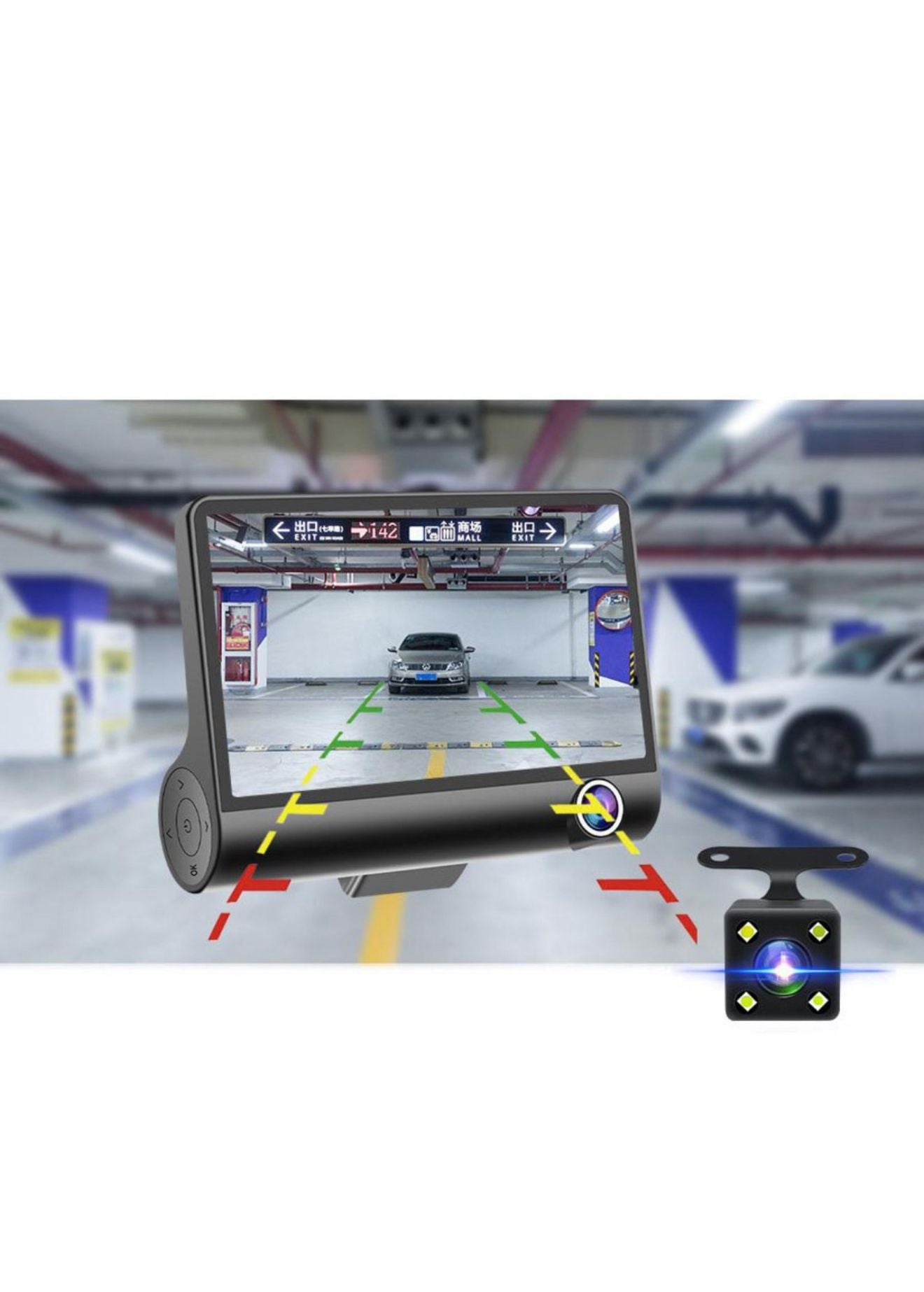 camera auto cu video fata spate
