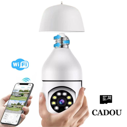 Camera Supraveghere FULL HD Panoramica - Wireless (WiFi) - Cadou Card 32GB