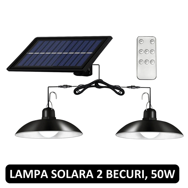 lampa solara candelabru