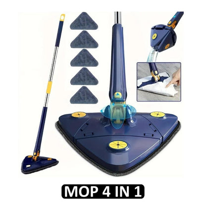 mop triunghiular rotativ