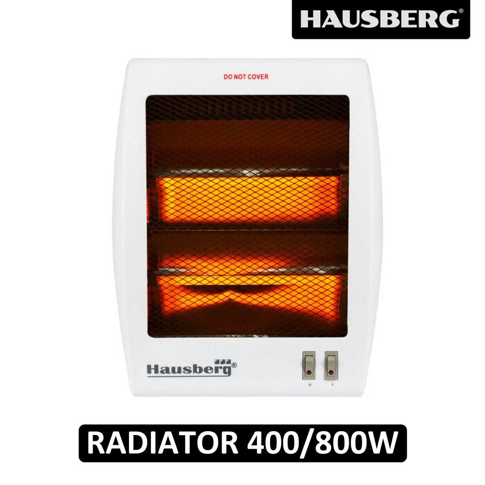 Radiator Electric Hausberg Quartz - 2 Trepte Putere 400W/800W, Clima ...