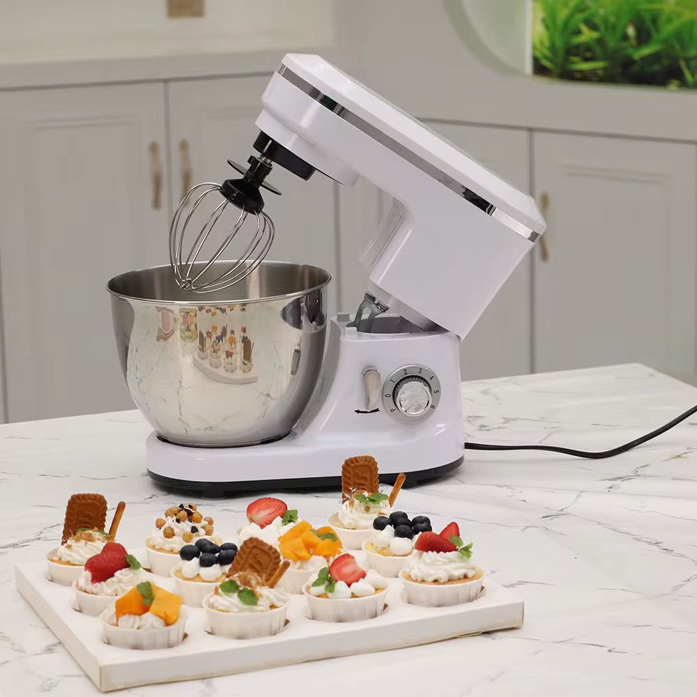 robot de bucatarie cu bol rotativ inox