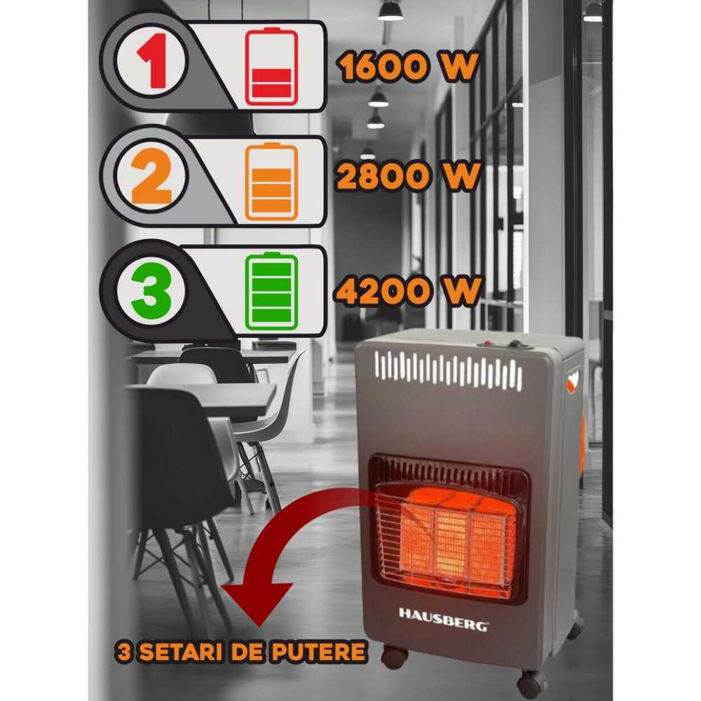 soba electrica sistem incalzire gaz