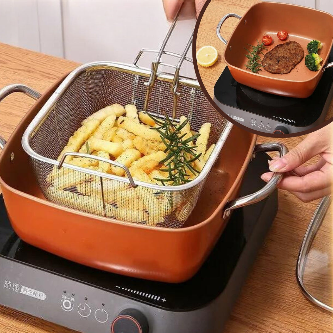 tigaie tip friteuza gatire legume carne